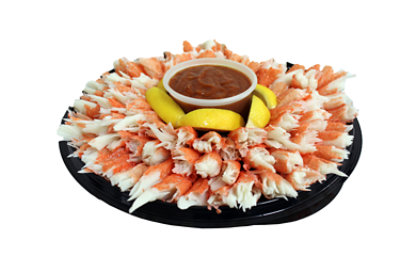 Kickd Up Alaskan Snow Crab Leg Party Tray 2 Lb