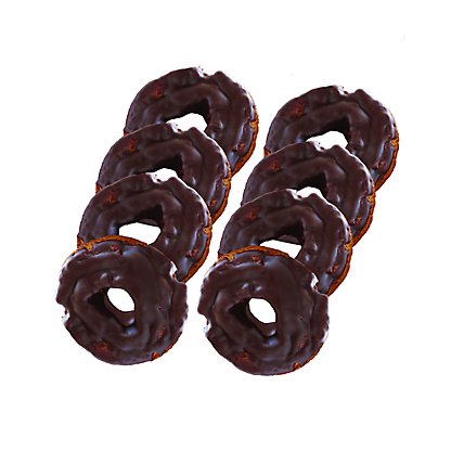 Old Fashion Chocolate Donut 8ct - Image 1