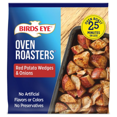 Birds Eye Oven Roasters Seasoned Red Potato Wedges & Onions Frozen Vegetables - 15 Oz