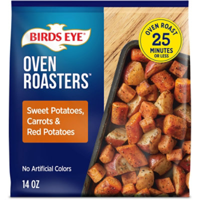 Birds Eye Oven Roasters Sweet Potatoes Carrots & Red Potatoes Frozen Vegetables - 14 Oz - Image 1