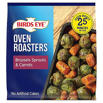 Birds Eye Oven Roasters Seasoned Brussels Sprouts & Carrots Frozen Vegetables - 15 Oz - Image 2