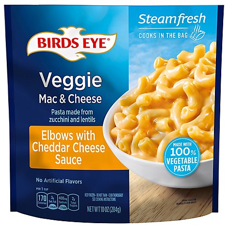 Birds Eye Mac & Cheese Veggie Made Cheddar Cheese Sauce - 10 Oz