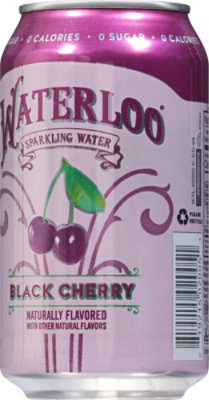 Waterloo Black Cherry Sparkling Water - 12 Fl. Oz. - Image 6