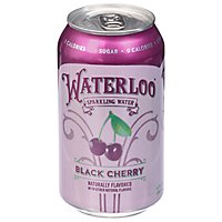 Waterloo Black Cherry Sparkling Water - 8-12 Fl. Oz. - Image 1