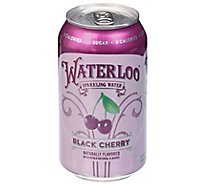 Waterloo Black Cherry Sparkling Water - 8-12 Fl. Oz.