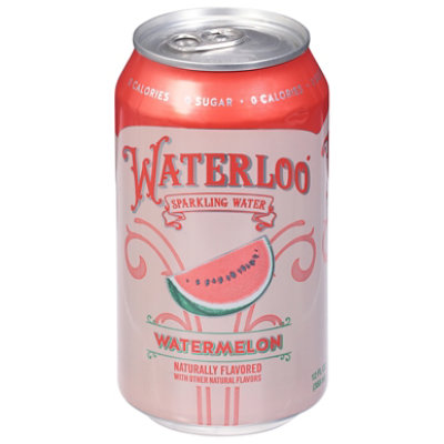 Waterloo Watermelon Sparkling Water - 12 Fl. Oz. - Image 2