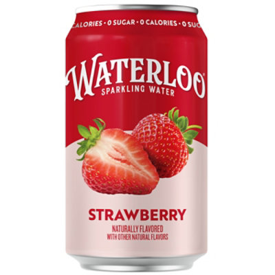 Waterloo Sparkling Water Strawberry - 8-12 Fl. Oz. - Image 2