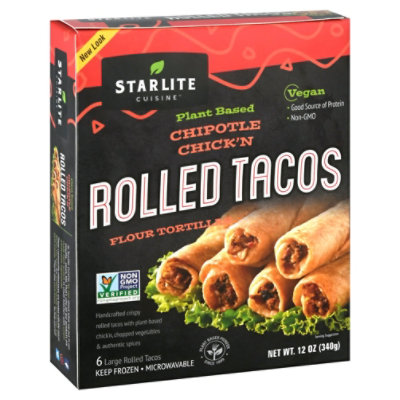 Starlite  Taco Vegan Soy Chipotle Chckn - 12 Oz 