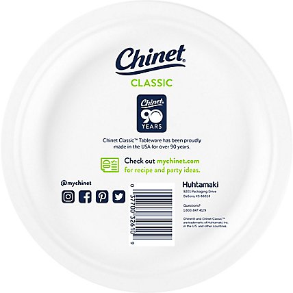 Chinet Cw Lunch Plate - 60 Count - Image 4