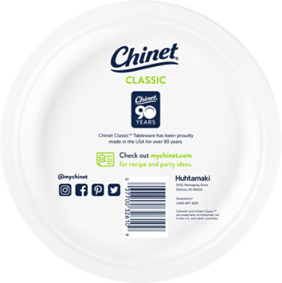 Chinet Cw Lunch Plate - 60 Count - Image 3