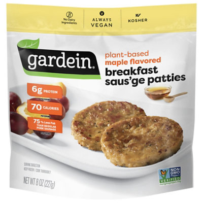  Gardein Sausage Breakfast Maple - 8 Oz 