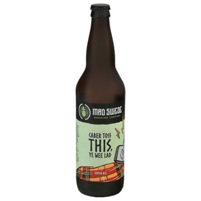 Mad Swede Caber Toss Scotch Ale In Bottles - 22 Oz