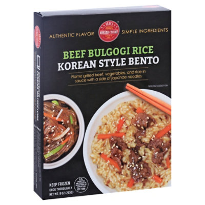 Sujis Kor Entree Beef Bulgogi Rice - 9 Oz