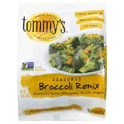 Tommys Veg Broccoli Remix Seasnd - 10 Oz