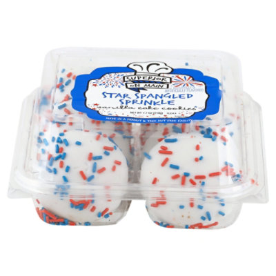 Superior On Main Star Spangled Sprinkle Vanilla Cake Cookies Multi-Pack 7.7 - 7.7 Oz - Image 3