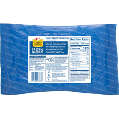 Foster Farms Turkey Breast Tenders Fresh - 1.25 Lb - Image 6