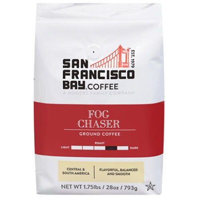 San Francisco Bay Fog Chaser Ground Coffee - 28 Oz - Image 3