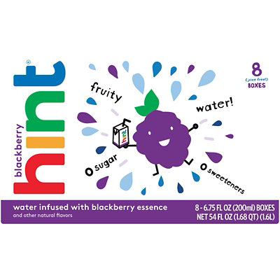 hint Kids Water Infused Blackberry - 8-6.75 Fl. Oz. - Image 1