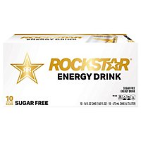 Rockstar Energy Drink Sugar Free - 16 Fl. Oz. - Image 3