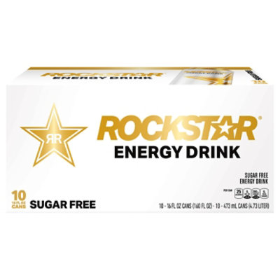 Rockstar Energy Drink Sugar Free - 16 Fl. Oz. - Image 3