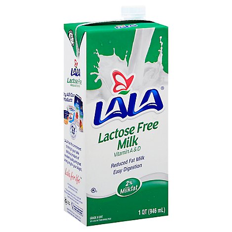Lala 2% Lactose Free - 32 Oz