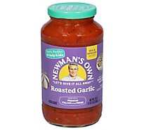 Newmans Own Roasted Garlic Pasta Sauce - 24 Oz