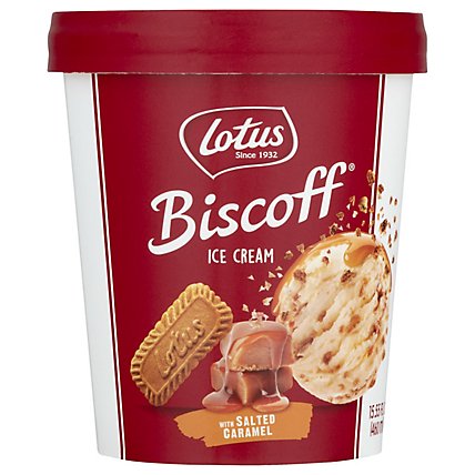 Biscoff Ice Cream Salted Caramel - 15.5 Fl. Oz. - Image 2