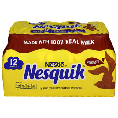 Nesquik Chocolate Lowfat Ready to Drink Milk Drink - 12-8 Fl. Oz. - Image 3