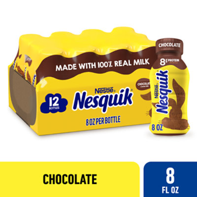 Nesquik Chocolate Lowfat Ready to Drink Milk Drink - 12-8 Fl. Oz. - Image 2