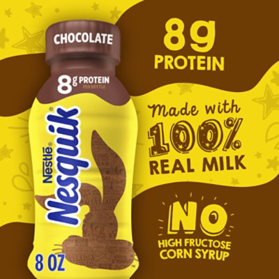 Nesquik Chocolate Lowfat Ready to Drink Milk Drink - 12-8 Fl. Oz. - Image 2