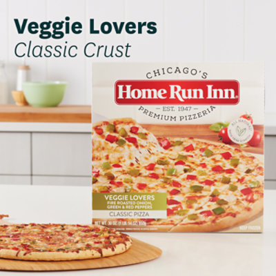 Home Run Inn 12 Inch Classic Veggie Lovers Pizza - 30 Oz - Image 6