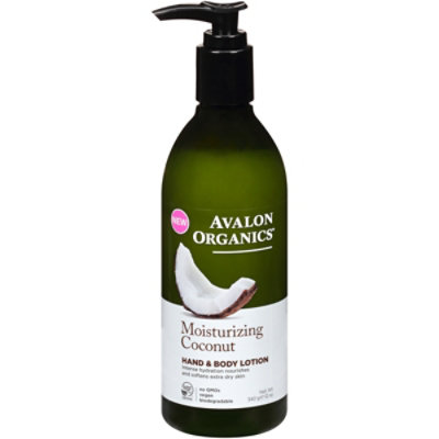 Avalon Organics Lotion Hand Body Coconut - 12 Oz - Image 3