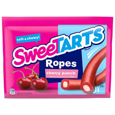 SweeTARTS Candy Ropes Soft & Chewy Cherry Punch - 9 Oz