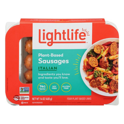 Lightlife Sausage Italian Free Gluten - 14 Oz - Image 3