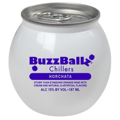 Buzz Ballz Chiller Horchata - 187 Ml - albertsons