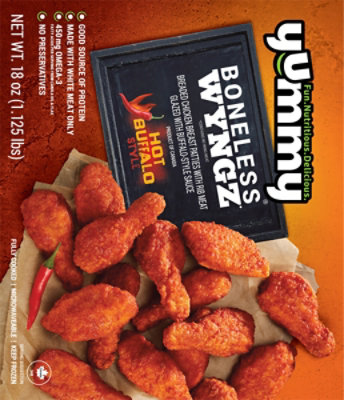 Yummy Hot Buffalo Boneless Wyngz - 20.2 Oz - Image 6