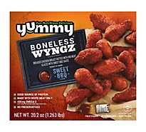 Yummy Sweet Bbq Boneless Wyngz - 20.2 Oz