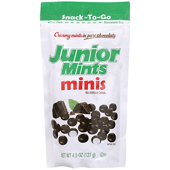 Junior Mints Minis Chocolate Bag - 4.5 Oz