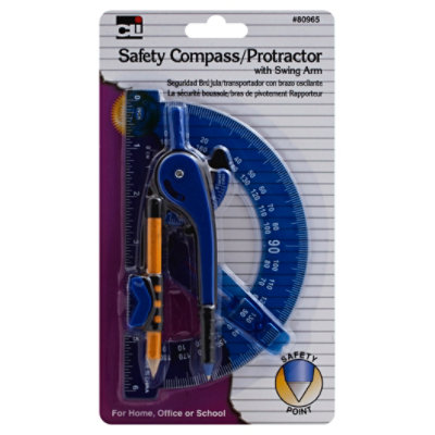 CLi Safety Compass/Protractor - Each