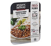 Bourbon Brothers Pork Chile Verde Smoked All Natural - 14 Oz