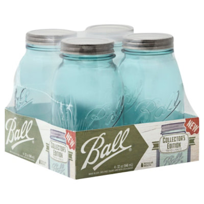 Ball Aqua Vintage Quarts - 4 Count