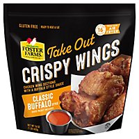 Foster Farms Take Out Crispy Chicken Wings Classic Buffalo - 16 Oz - Image 3