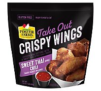 Foster Farms Take Out Crispy Chicken Wings Sweet Thai Chili - 16 Oz