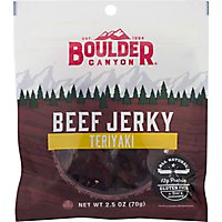 Boulder Canyon Teriyaki Beef Jerk - 2.5 Oz - Image 1
