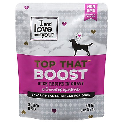 I&Love&You Top That Boost Duck Recipe In Gravy - 3 Oz - Image 2