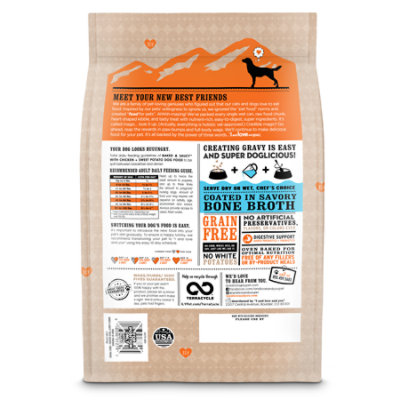 I and love and you Baked & Saucy Chicken + Sweet Potato Dry Dog Food - 4 Lb - Image 7
