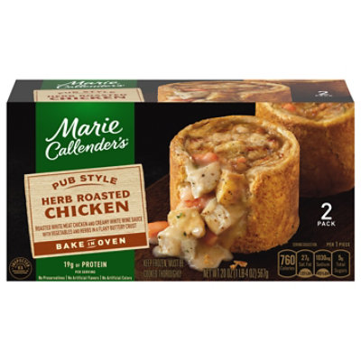 Marie Callenders Herb Roasted Chicken Pub Style - 20 Oz