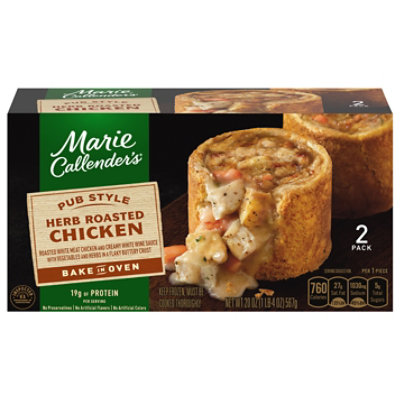 Marie Callenders Herb Roasted Chicken Pub Style - 20 Oz ...