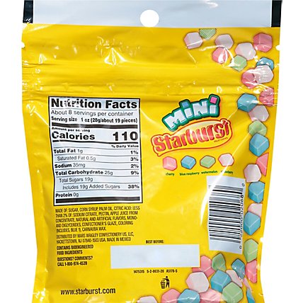 Starburst Fruit Chews Chewy Candy Minis Sours Bag - 8 Oz - Image 6