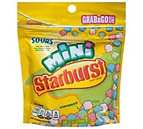 Starburst Fruit Chews Chewy Candy Minis Sours Bag - 8 Oz